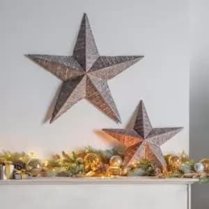 Crossland Grove Omaha Textured Star Bronze Small 490x70x465mm