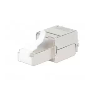 Intellinet Cat6a 10G Shielded Toolless RJ45 Modular Field Termination Plug For Easy and Quick High-quality Cable Assembly in the Field STP for Solid &