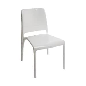 Teknik Office Clarity Breakout Chair Pack of 4, White