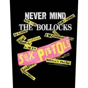 The Sex Pistols - Never Mind the Bollocks Back Patch