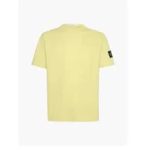 Calvin Klein Jeans Badge T-Shirt - Yellow