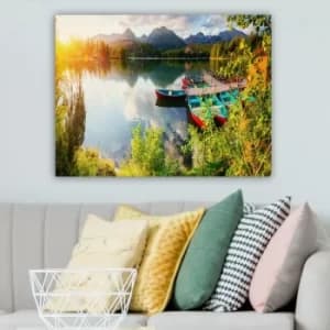 339495617_70100 Multicolor Decorative Canvas Painting