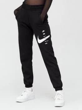 Nike NSW Swoosh Pants - Black Size M Women