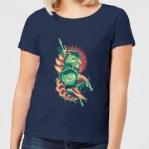 Aquaman Xebel Womens T-Shirt - Navy - L
