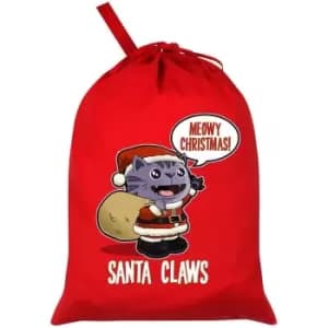 Grindstore Santa Claws Santa Sack (One Size) (Red/Purple/Brown) - Red/Purple/Brown