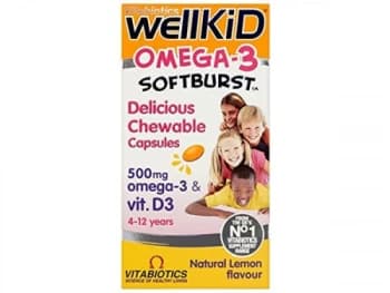 Vitabiotics Wellkid Soft Burst Orange Softgel - 60s