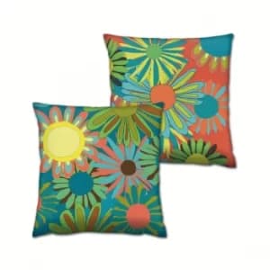 AB-4606-4605 Multicolor Cushion Set (2 Pieces)