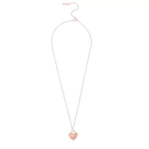 Ladies Olivia Burton Plated Stainless Steel Bejewelled Classics Screw Heart Stud