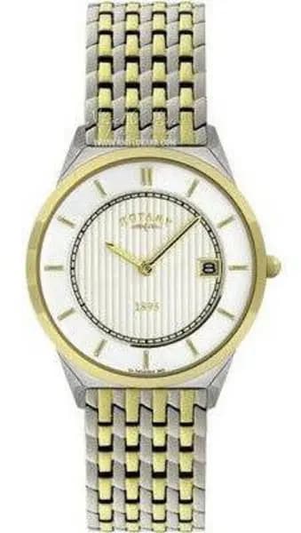 Rotary Watch Ultra Slim Gents - White RTY-110