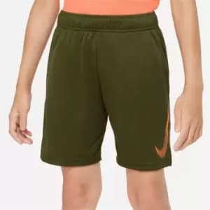 Nike Dri-FIT Big Kids (Boys') Training Shorts - Green