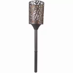 Luxform Battery Deco Torch Cylinder 28197 Charcoal Grey