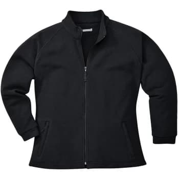 F282BKRM - sz M Aran Ladies Fleece - Black - Portwest