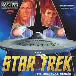 TOS Enterprise 50th Anniversary Edition Star Trek 1350 Model Kit