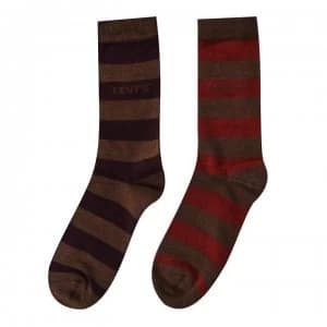 Levis 2p Socks - Bordeaux