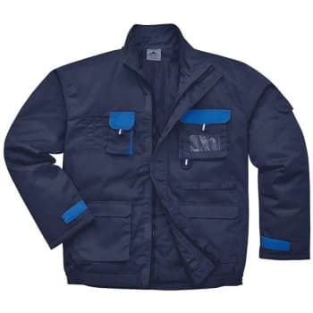 Portwest - TX18NARL - sz L Texo Contrast Jacket - Lined - Navy