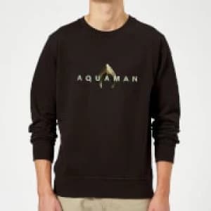 Aquaman Title Sweatshirt - Black