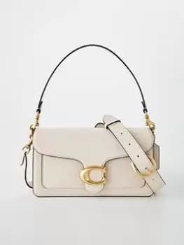 Coach Tabby 26 Refresh Polished Pebble Leather Shoulder Bag - Chalk