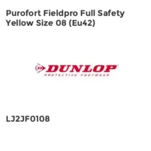 Purofort FieldPro Full Safety Yellow Size 08 (EU42)