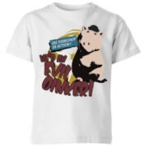 Toy Story Evil Oinker Kids T-Shirt - White - 11-12 Years