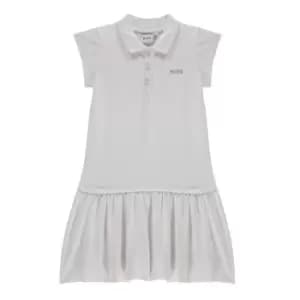 Boss Polo Dress - White