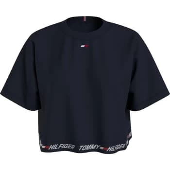 Tommy Sport Crop T Shirt - Desert Sky