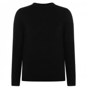 Firetrap Textured Knit Jumper Mens - Black