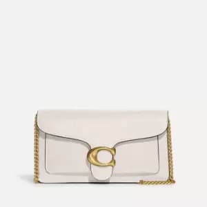 Coach Tabby Chain Leather Clutch Bag