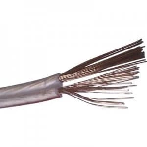 Speaker cable 2 x 0.75mm Transparent Kash