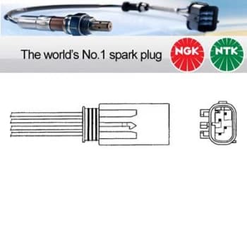 1x NGK NTK Oxygen O2 Lambda Sensor OZA659-EE50 OZA659EE50 (5754)