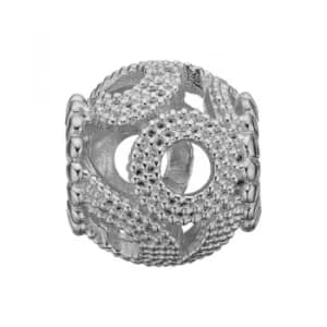 Ladies Christina Sterling Silver Seven Seas Bead Charm