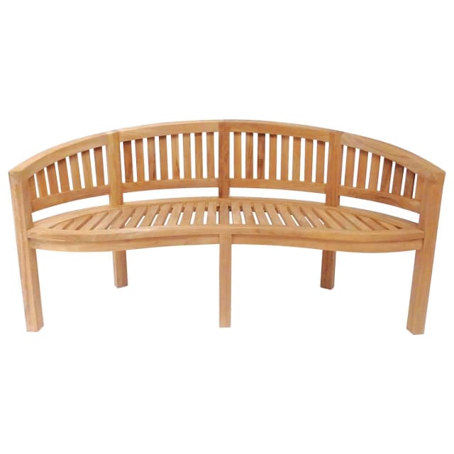 Charles Bentley San Diego 3-Seater Wooden Garden Bench