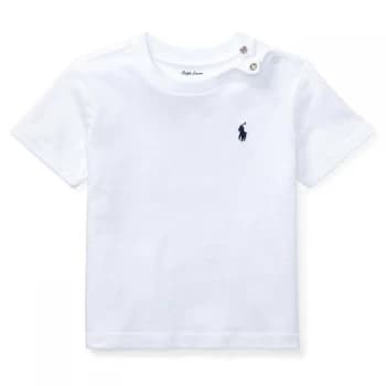 Polo Ralph Lauren Baby Boys Short Sleeve T Shirt - White