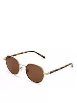 Ted Baker Crab Sunglasses, Light Gold, Men