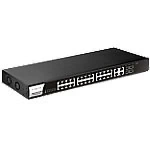 DrayTek VigorSwitch G1280 24 Gigabit Ethernet Ports & 4 Combo RJ-45/SFP Ports
