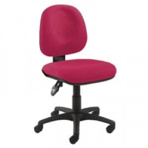 Arista Concept Medium Back Permanent Contact Operator Chair Claret KF0