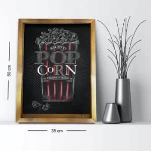 3550AHS-022 Multicolor Decorative Framed MDF Painting