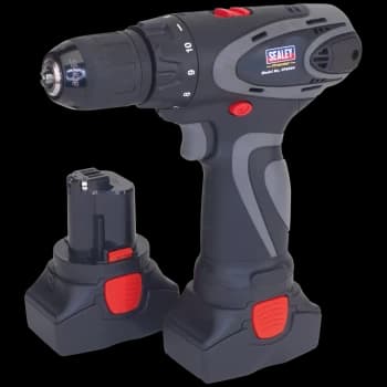 Sealey CP6004 14.4v Cordless Drill Driver 2 x 2ah Li-ion Charger Bag