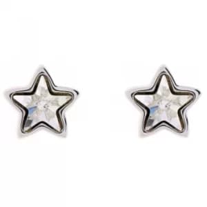 Ted Baker Ladies Silver Plated Crystal Star Earrings