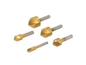 Silverline 934106 Countersink Set 5pce