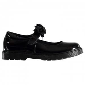 Kangol Langton Child Girls Mary Jane Shoes - Black Patent