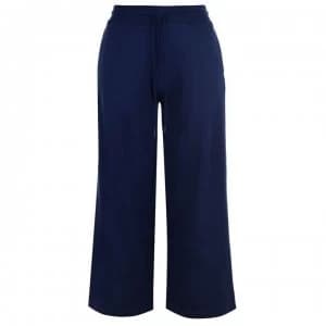 Champion Wide Cropped Joggers - NAVY