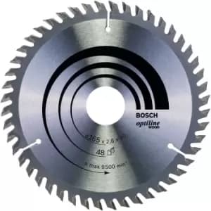 Bosch 2608640732 OPTILINE WOOD 160x20mm CIRCULAR SAW BLADE 48T