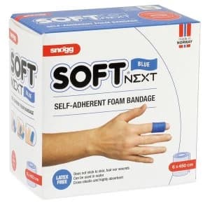 Click Medical Snogg Soft1 Plasters 6cm X 5M Blue Ref CM0546 Up to 3
