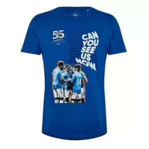 Castore Can You See Us Now Short Sleeve T Shirt - Blue