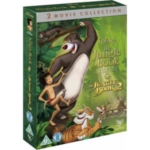 The Jungle Book 1 and 2 DVD