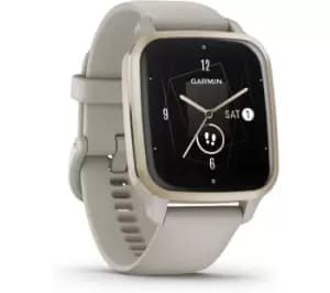 Garmin Venu Sq 2 Music - French Grey & Cream Gold,Silver/Grey