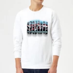 Avengers: Endgame Character Split Sweatshirt - White