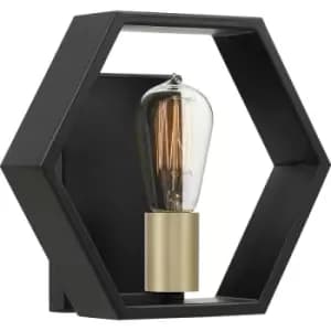 Elstead Lighting - Elstead Quoizel Bismarck Wall Lamp Earth Black