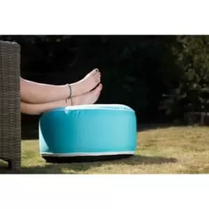 Katie Blake Inflatable Footstool - Aqua