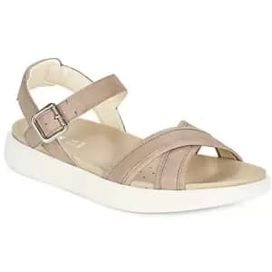 Geox D XAND 2S B womens Sandals in Beige